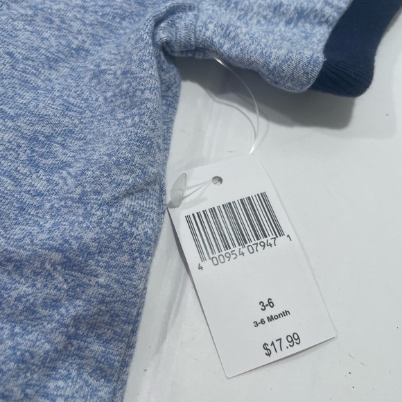 Disneyland Baby Blue Tee Shirt Mickey 3-6 Months Brand New - Picture 2 of 4